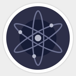 Cosmos Atom Crypto Sticker